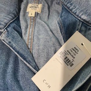 Brand new jeans jumpsuit